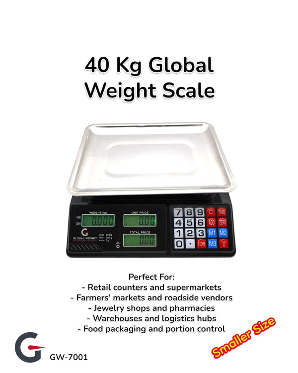40KG Electronic Scale - GW-7001