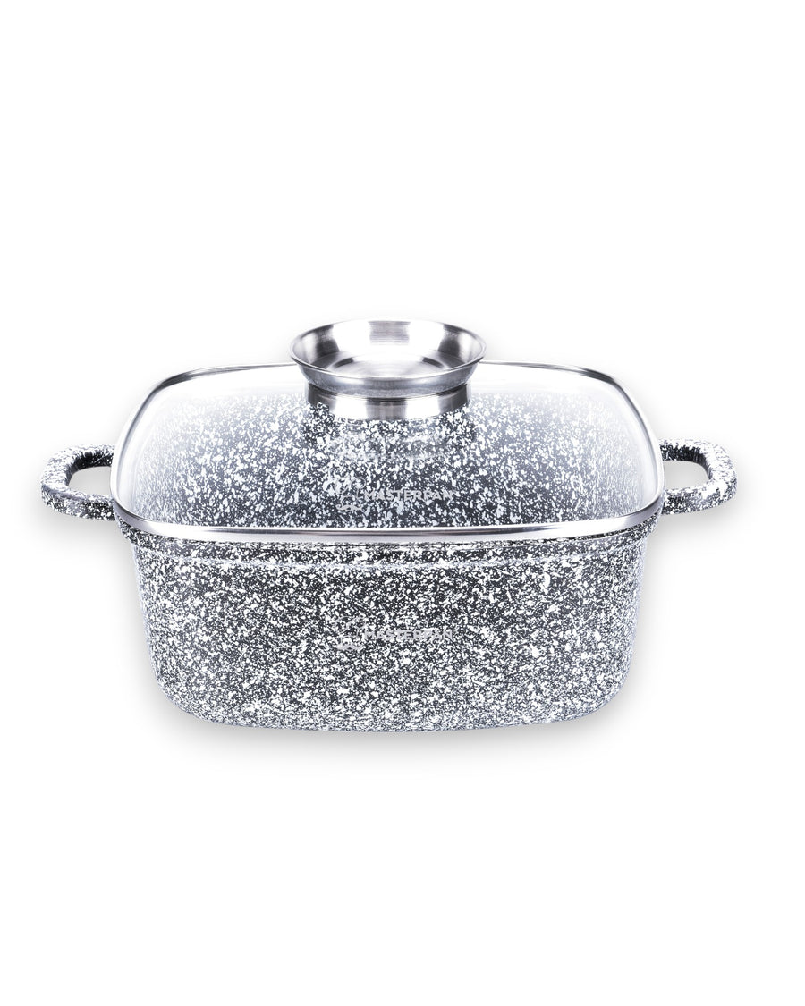 Square Pot Granite (26cm) - MP-2109