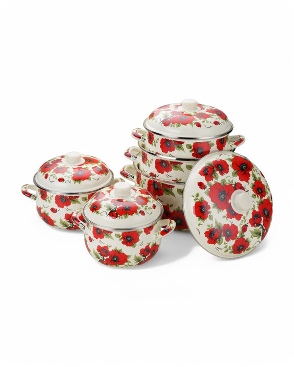 10-Piece Enamel Casserole Set - MP-2601