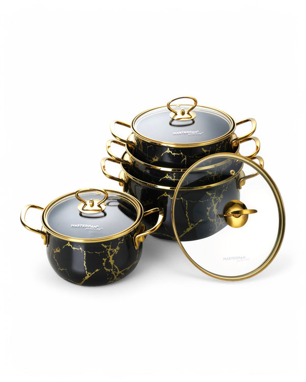 8-Piece Enamel Casserole Set - MP-2634