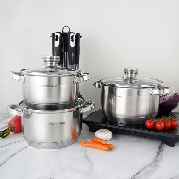 Stainless Steel Cookware Set 6pcs - MP-5002