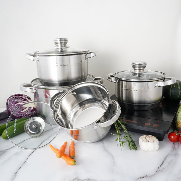 Stainless Steel Cookware Set 8pcs - MP-5003