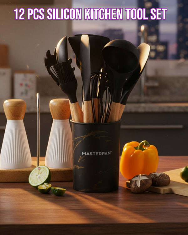 Zestaw narzędzi silikonowych 12 elementów - MP-6104