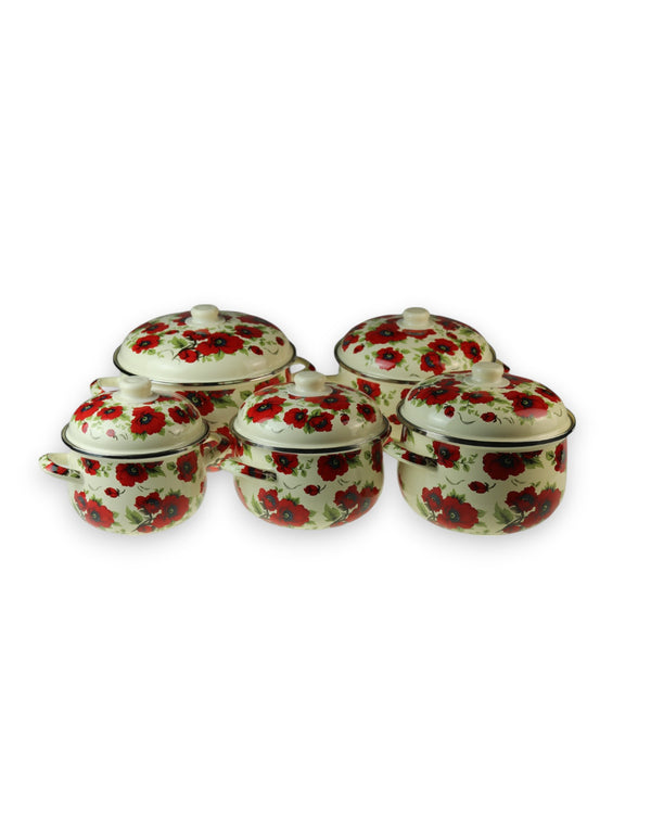 10-Piece Enamel Casserole Set - MP-2601