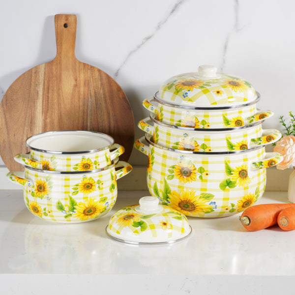 10-Piece Enamel Casserole Set - MP-2606