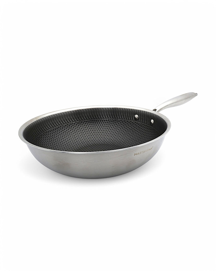 Stainless Steel Honeycomb WOK (28cm) - MP-2341