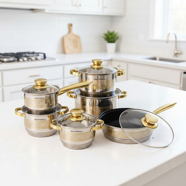 Stainless Steel Cookware Set 12 pcs - MP-5110